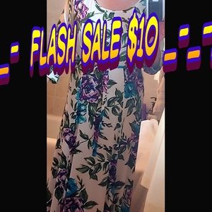 Quick Sale Nina Leonard long floral dress XL